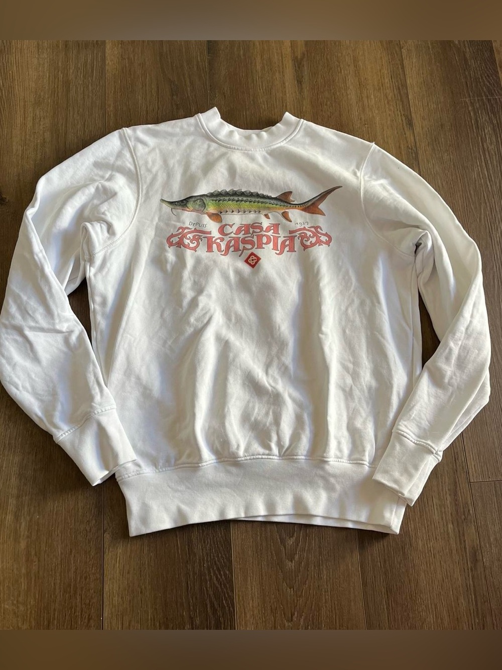 White Casablanca x Caviar Kaspia Casa Kaspia Sweatshirt
